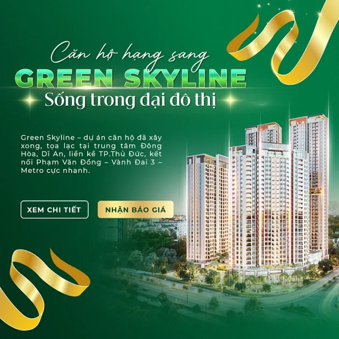 Dự án Green Skyline của chủ đầu tư TBS Land
