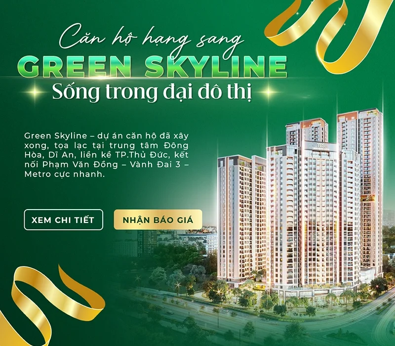 Dự án Green Skyline của chủ đầu tư TBS Land
