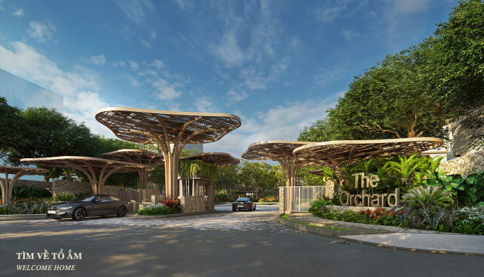 Phối cảnh tổng thể dự án The Orchard