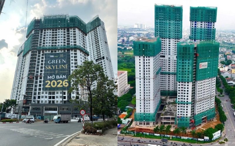 Dự án đã cất nóc, bàn giao vào quý II/20206