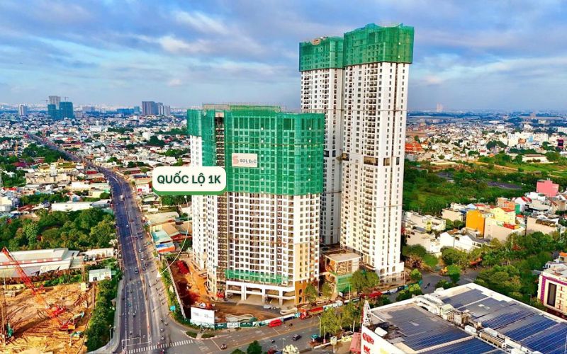 Vị trí dự án Green Skyline tạo lạc tại mặt tiền quốc lộ 1K