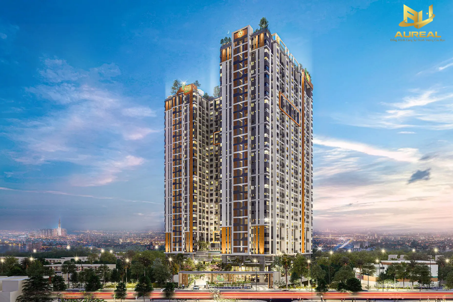 Thiết kế ban công rộng và thông gió tự nhiên tại căn hộ Phú Đông Sky Garden Dĩ An.