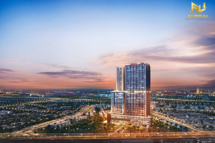 Tiện ích hồ bơi vô cực chuẩn resort tại dự án Picity Sky Park Dĩ An Bình Dương.