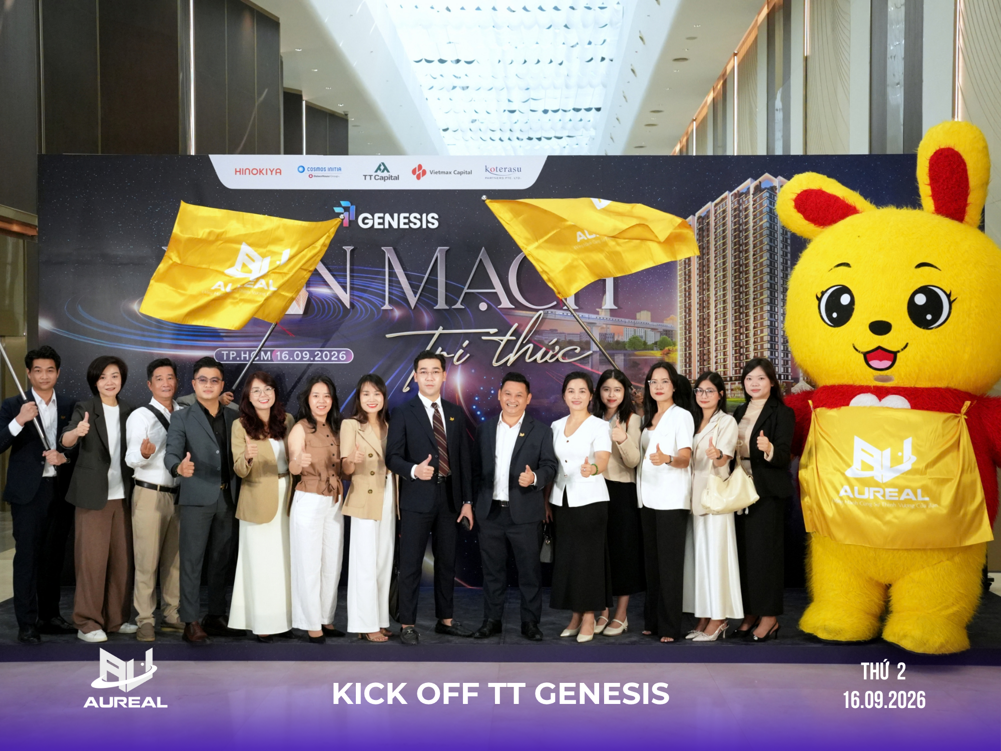 ĐỘI NGŨ AUREAL THAM GIA KICKOFF DỰ ÁN TT GENESIS