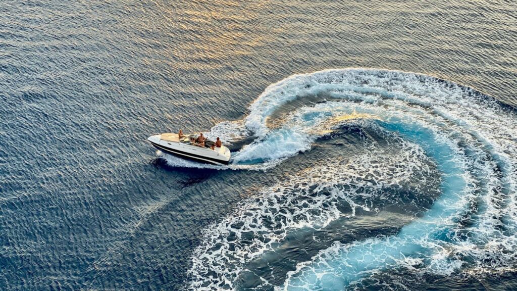 Hình ảnh thực tế tiện ích Speed Boat tại The Grand Hồ Tràm.