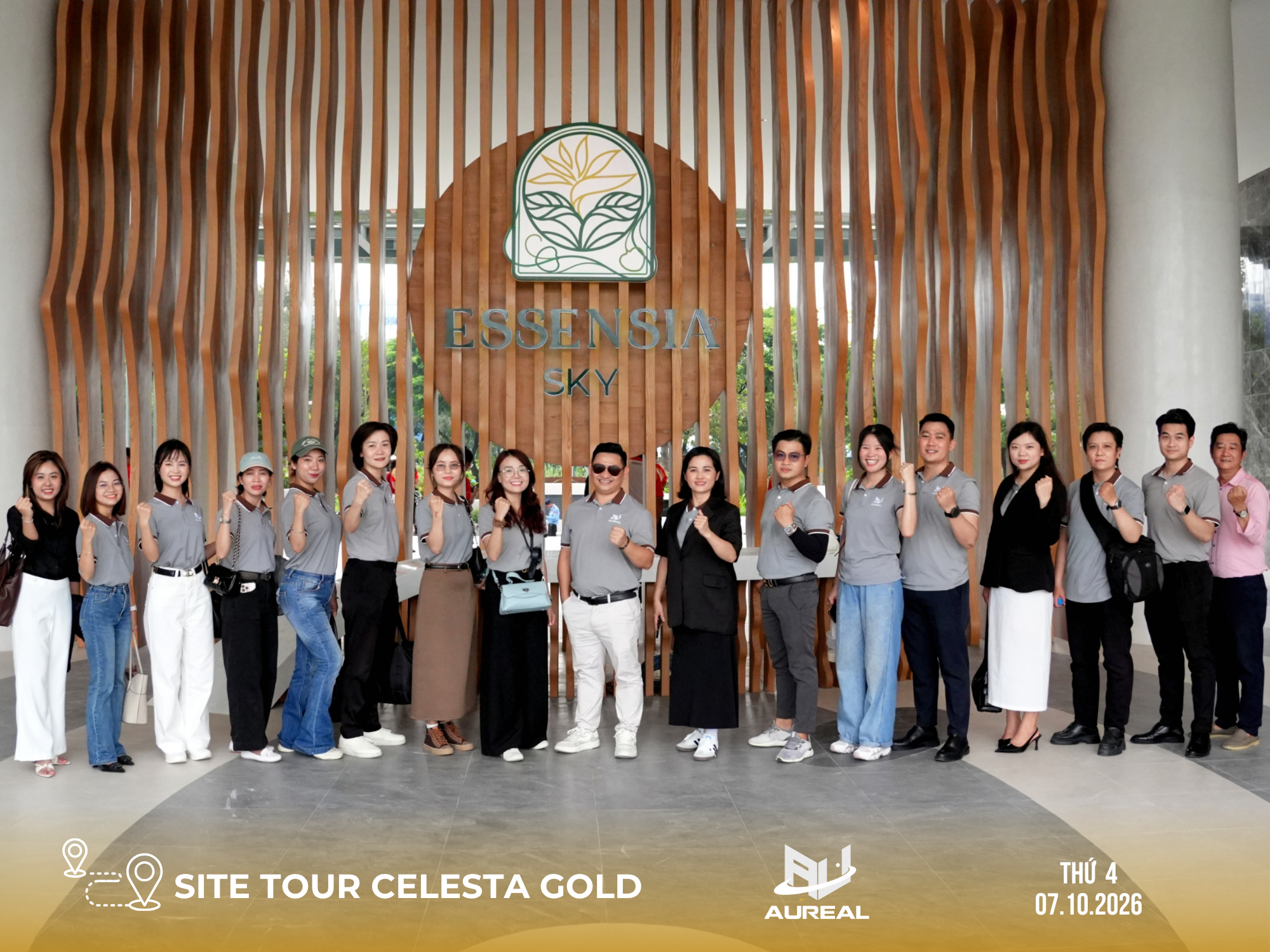 Đội ngũ AUREAL SITE TOUR CELESTA GOLD 